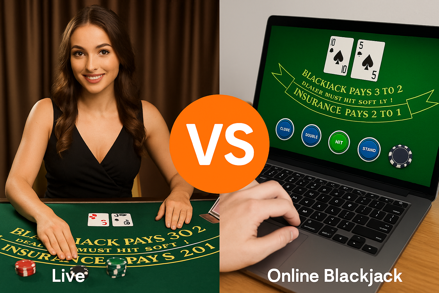 prejmi Live Blackjack Casino bonus za nove igralce slika